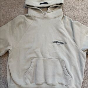 Fear of God Essentials Hoodie - Green Concrete